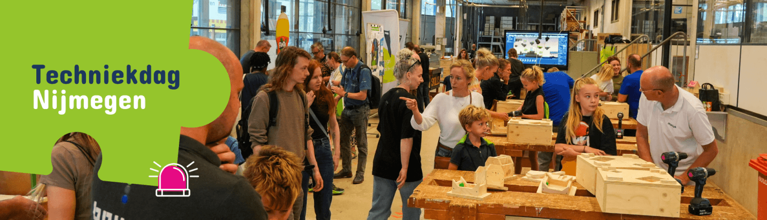 Techniekdag Nijmegen banner