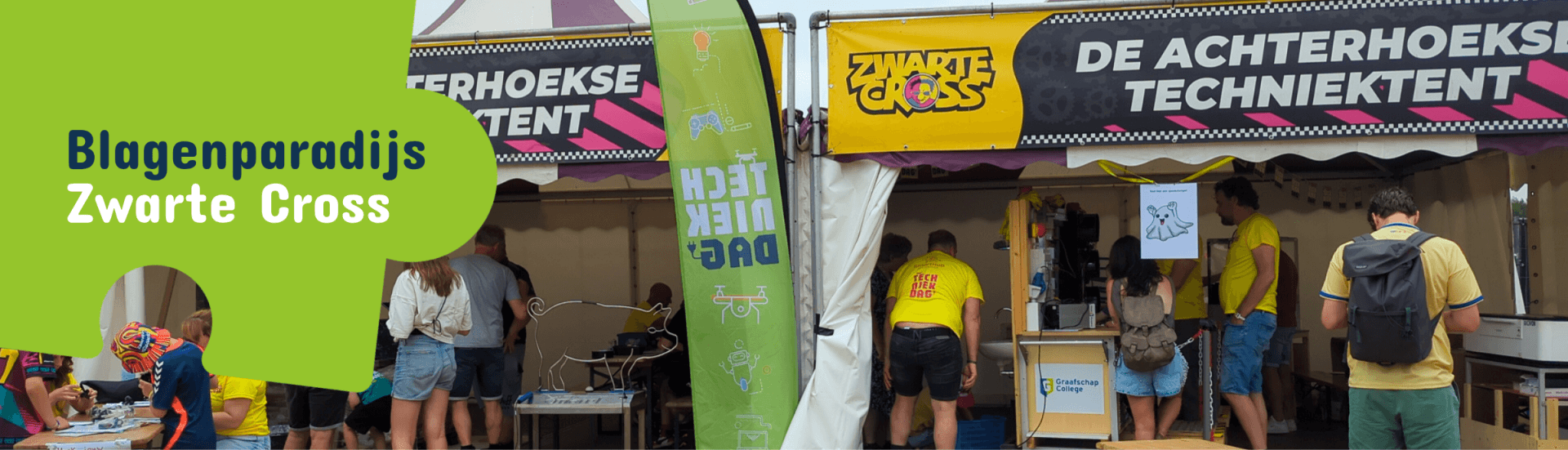 Techniekdag Achterhoek, Techniektent in het Blagenparadijs op de Zwarte Cross 2026